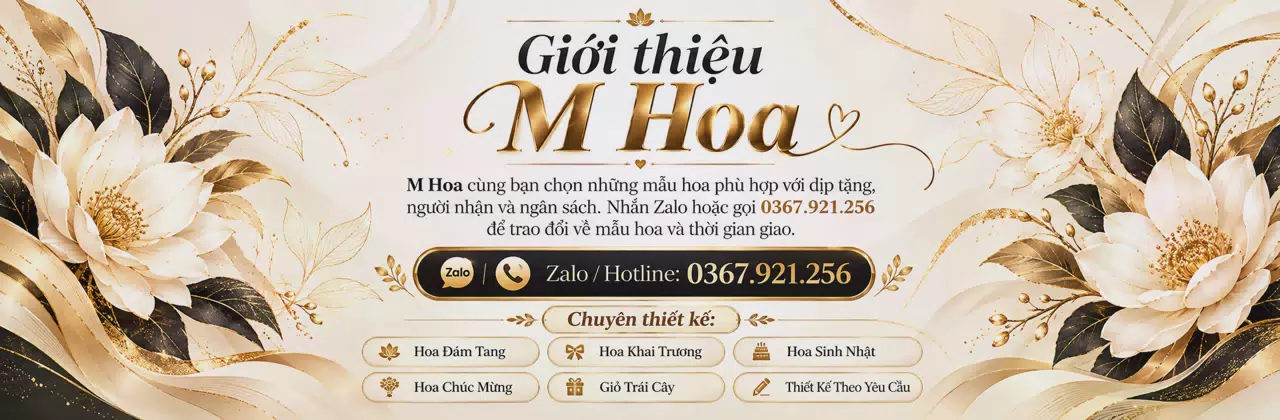 Ảnh bìa Shop hoa tươi Xã Đông Lộc Nghệ An - Thêm sắc hoa cho ngày vui